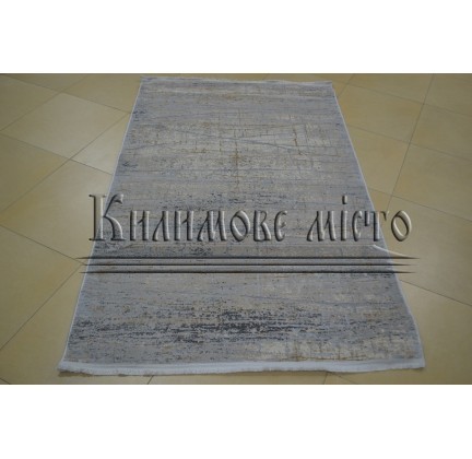Synthetic carpet La cassa 6358A grey-cream - высокое качество по лучшей цене в Украине.